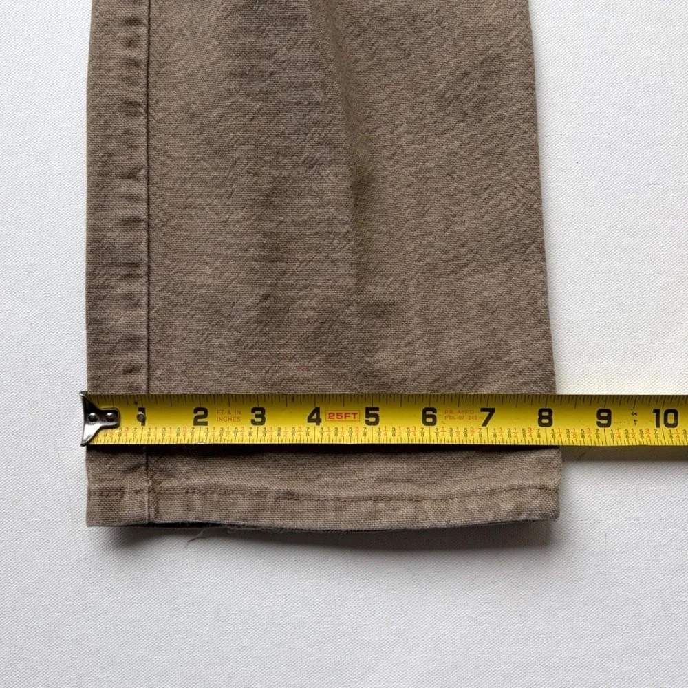 Wrangler Mens‎ Carpenter Pants Brown 32x32 Utility Workwear 1094LXWCK Straight